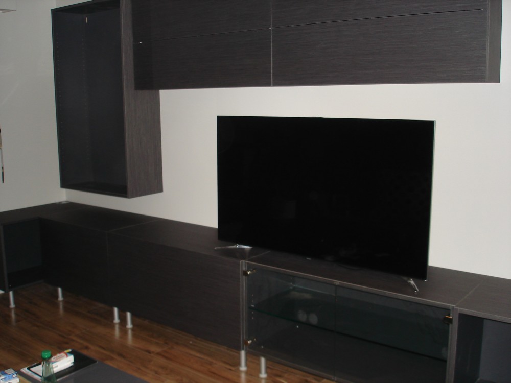 Meuble Tv Bibliotheque : Meuble Tv Bibliothèque Wengé 2 Meuble Tv Bibliotheque : Meuble Tv Bibliothèque Wengé 2
